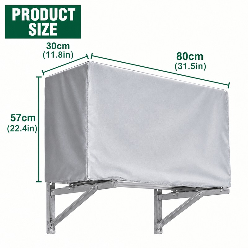 Outdoor Air Conditioner Cover for Weather Protection – Waterproof Polyester