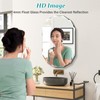 Pregaspor Single Beveled Edge Bathroom Vanity Mirror, 23.6" x 35.4"