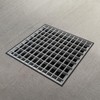 Vodaland 12 x 12 Catch Basin Galvanized Stamped Steel Grate