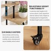 Unbranded Heavy Duty Plant Stand with Wheels Display Shelf Decor