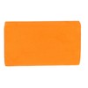 Girly Handbags Ladies Plain Faux Suede Clutch Bag, orange