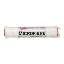 ProDec Advance ARRE027 12" x 1.75" Short Pile Microfibre Trade Professional Woven Paint Roller for Emulsion, Gloss, Satin, Undercoat, Primer, Woodstain and Varnish on Interior Walls, Ceilings, White
