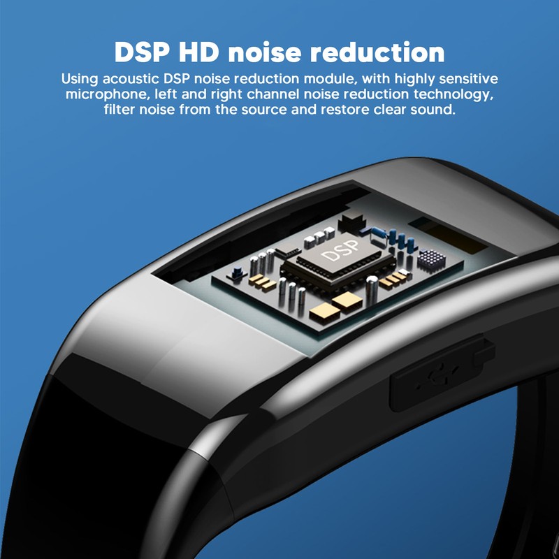 Digital Voice Recorder Watch HD Noise Reduction Voice Activated Recorder
