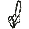 Shires Topaz Nylon Pony/Horse Headcollar - Black Full