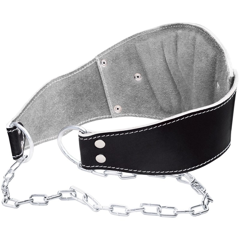 Mytra Fusion Dip Belt Leather Fitness Dipping Belt Heavy Duty