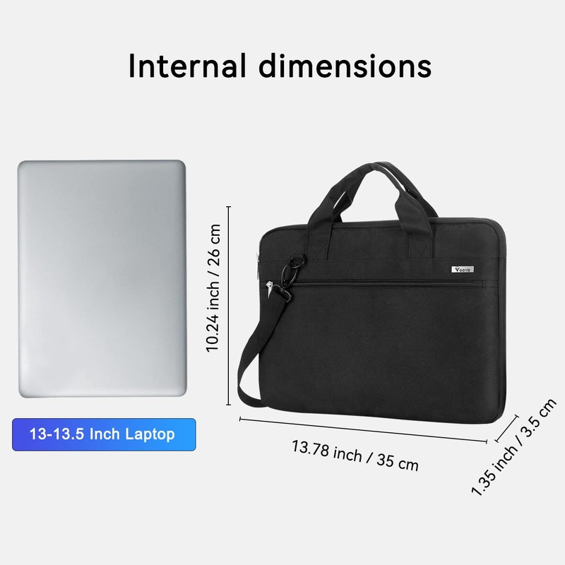 Voova Laptop Bag 13-14 Inch, 360° Protective Laptop Case Sleeve