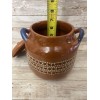 Olla de Barro con tapa Terracota Bean Soup Pot with