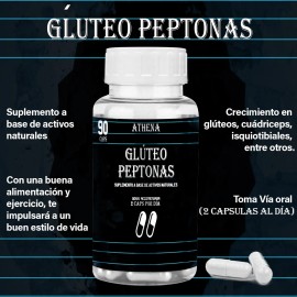 Suplemento Peptonas Crecimiento Muscular Gluteos 90g Athena Sin Sabor