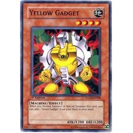 Yu-Gi-Oh! - Yellow Gadget (SD10-EN008) - Structure Deck 10: Machine Re-Volt - Unlimited Edition - Common