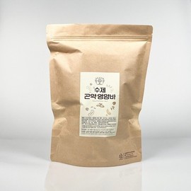 수제 곤약 영양바(12p) 무설탕 무방부제 현미 조청 꿀벌화분 견과류 Homemade Konjac Nutrition Bar (12p) Sugar-Free Preservative-Free Brown Rice Syrup Bee Pollen Nuts