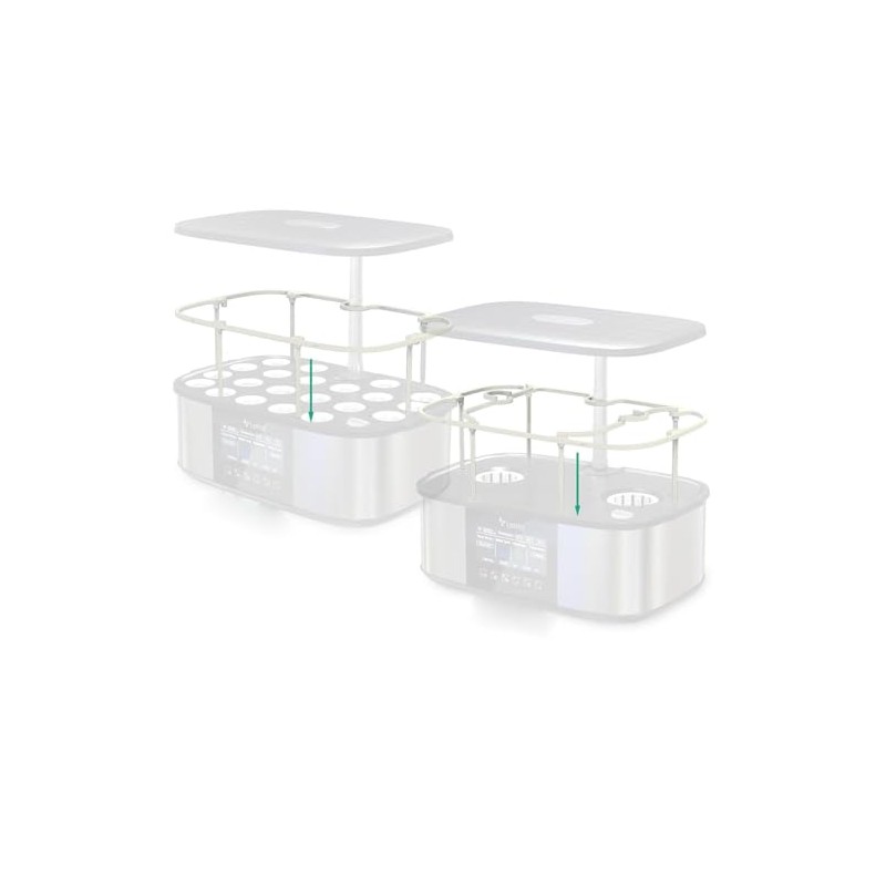 LetPot LPH-MAX Hydroponics Growing System Trellis Stand with Stackable Design