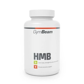 GymBeam GymBeam HMB-Supplement - Hochdosiertes HMB-Nahrungserg?nzungsmittel mit Calciumhydroxymethylbutyrat, reines Leucin-Metabolit fr Muskelaufbau, untersttzt die mTOR- und BCAA-Synthese, 150 tabs