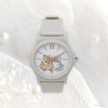 Fieldwork MSD001-4 Women's Wristwatch, Rabbit, Gray, Urethane Band, gray, Modern