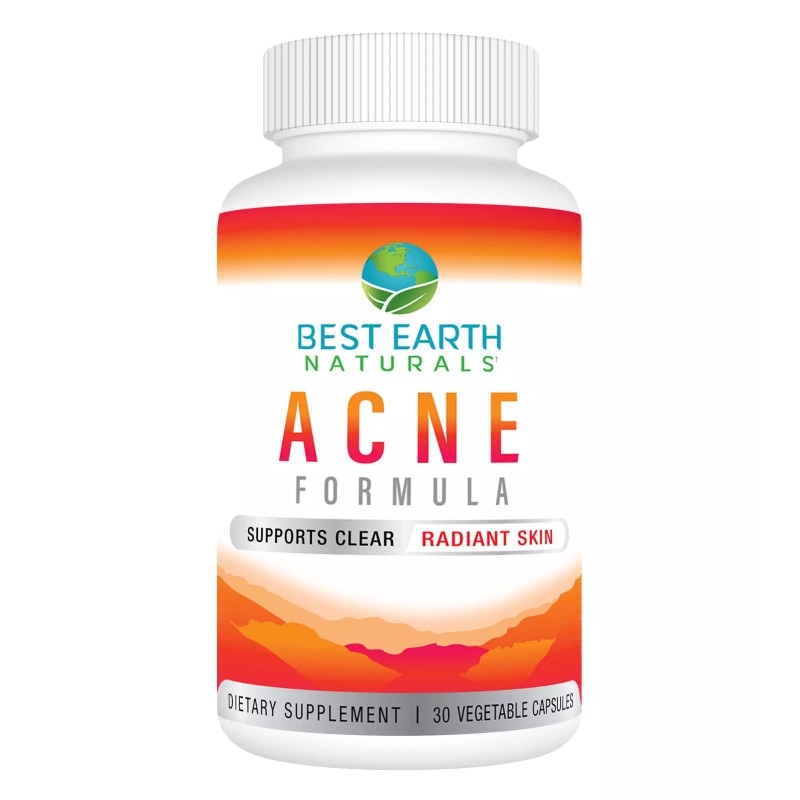 Best Earth Naturals Acne Formula Supplement | Clear Skin Formula