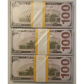 $100 Bills 30k Prop Replica Money for Movies, Parties, Tik Tok, Instagram