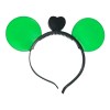 15 Diadema Orejas Mickey Luz Led Luminosa Fiesta Batucada
