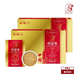 Daedong Koryo Ginseng 고려인삼차 국내산 6년근 인삼 건삼 과립형 100포 x 2박스 / 고려인삼차 국내산 6년근 인삼 건삼 과립형 100포 x 2박스
