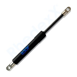 RhedexX® Gas Spring Joint Eye 140 mm/40 mm/80N - Length 140 mm, Stroke 40 mm - Gas Spring with M3.5 Eye Mount (80 N)