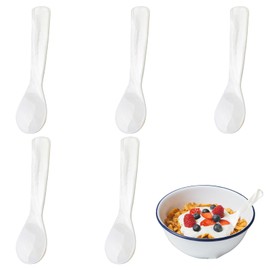 5 cucchiai di caviale, in madreperla, cucchiaio per uova in madreperla, cucchiaio da 8,8 cm, cucchiaio classico per caviale, cucchiaio per uovo, cucchiaio per caviale, gelato, kiwi, uova, caffè, sale
