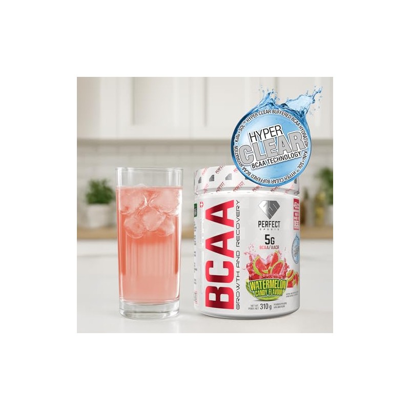 Perfect Sports BCAA Hyper Clear Watermelon Candy
