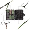 Carp Fishing Tackle Box Kit, 320Pcs/Box Carp Accessories Including Swivels