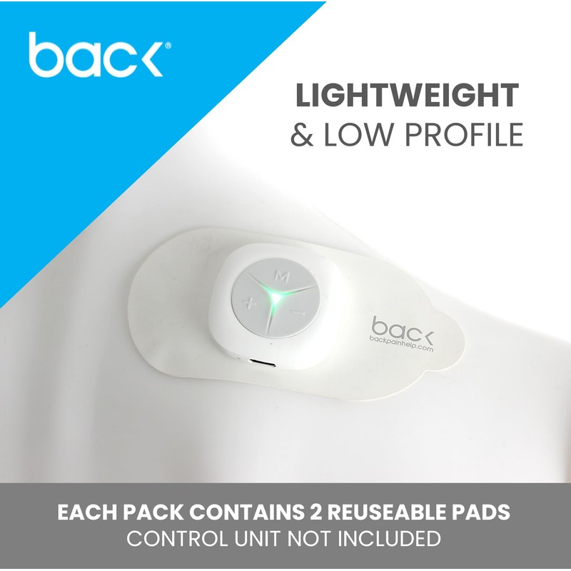 Replacement Pads for BACK Therapy Pad (Large x 2 Pads)