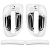 Easyinst Chrome Exterior Door Handle Cover Right Fit for 2008-2017