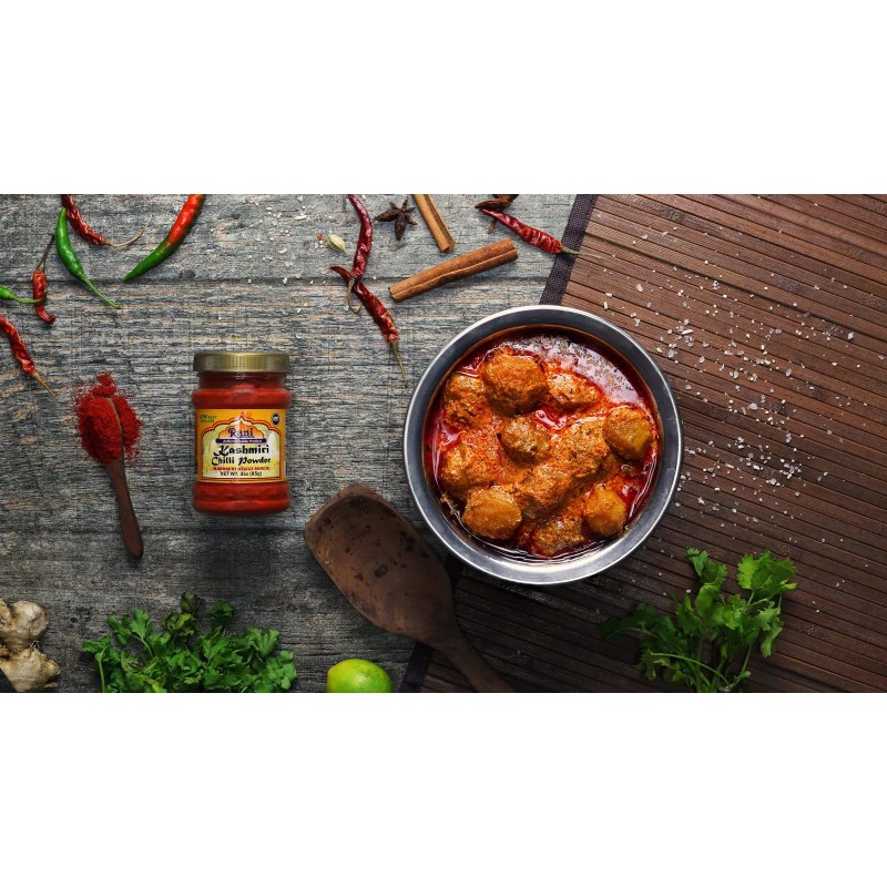 Rani Kashmiri Chilli Powder (Deggi Mirch, Low Heat) Ground Indian