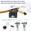 Longruner Watch Repair Tool Kit, Professional Portable Watch Tools Back