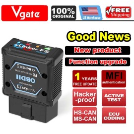 Vgate vLinker FS BT Auto OBD2 Tool Ford FORScan HS/MS-CAN Car Diagnostic Scanner