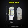 20pcs Super Bright RV Trailer 921 194 T10 3014 42-SMD