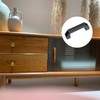 METALLIXITY 1 Piece Plastic Rectangle Pull Handle (106mmx20mm) Hardware Handle