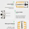 Welitesim 6pcs LED Bulb Bi-Pin Base Lights 3W AC/DC 12V