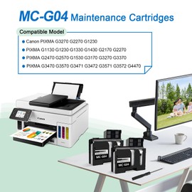 MC-G03 MC G03 Maintenance Box Ink Cartridge Tank Compatible for Canon MAXIFY GX3050 GX3040 GX4050 GX4040 GX3020 GX4020 Printers (1 Pack)