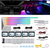 Dreamcolor Acrylic Interior Car LED Strip Light with Wireless APP,