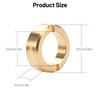 daitoku 4PCS Brass Wheel Weight, 3.3g Wheel Weights for Axial