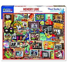 White Mountain Puzzles Memory Lane - 1000 Piece Jigsaw Puzzle