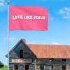 Love Like Jesus Flag 3×5 Ft Double Sided Bible Scripture
