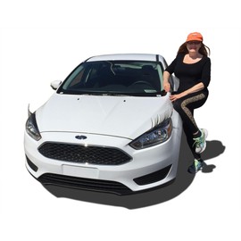 CarLashes for Ford Focus (1998-present) (also Escort, Fiesta) - 3D Headlight Eyelashes