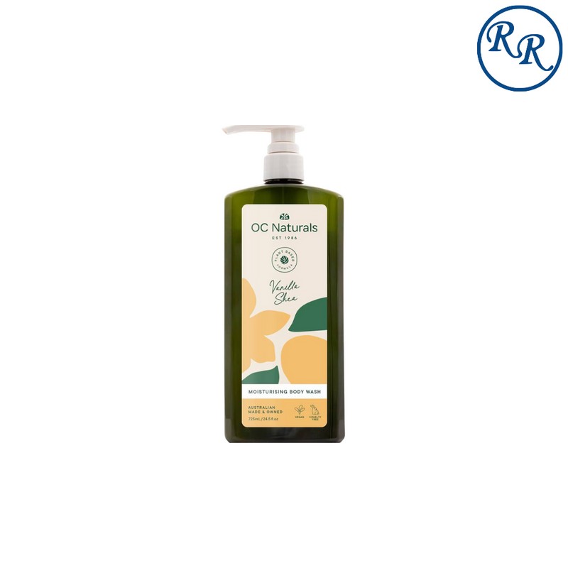 Organic Care OC NATURALS VANILLA SHEA MOISTURISING BODY WASH 725ML