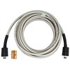 25-Foot Pressure Washer High Pressure Hose with m22 connector, Replacement
