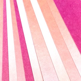 Paper Strips for Making Paper Beads 1/2 or 1 Inch Precut Heavy Beading Strips