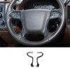 JeCar Steering Wheel Trim Cover ABS Interior Decoration Accessories Compatible