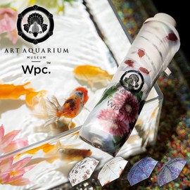 [2025] Wpc. [Vinyl Umbrella] Art Aquarium x Wpc. Umbrella, Mini, Off Folding Umbrella, Rain Umbrella, Lightweight, Commuting to Work or School, Travel, Stylish, Cute, Women's, Shiny, Goldfish,