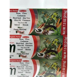 salamnutrition 6 Tube NEEM Toothpaste5 in 1 Certified Organic 100% Fluoride Free Vegetable Base