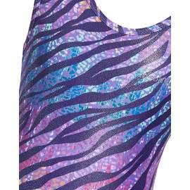 Gogokids Gymnastics Leotards for Girls, Sleeveless Rhinestone Kids Dance Unitards Biketards with Shorts and Hair Scrunchie