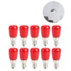 10Pcs AC230V E12 1.5W Red LED Candle Light Bulb for