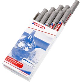 edding 750 CR Gloss Paint Marker - White (Pack of 10)