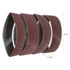 sourcing map 20pcs 2.5 x 14" Sanding Belts 5pcs Each