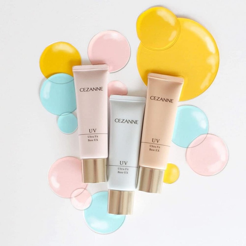 Cezanne UV Ultra Fit Base EX 00 Orange Beige Makeup